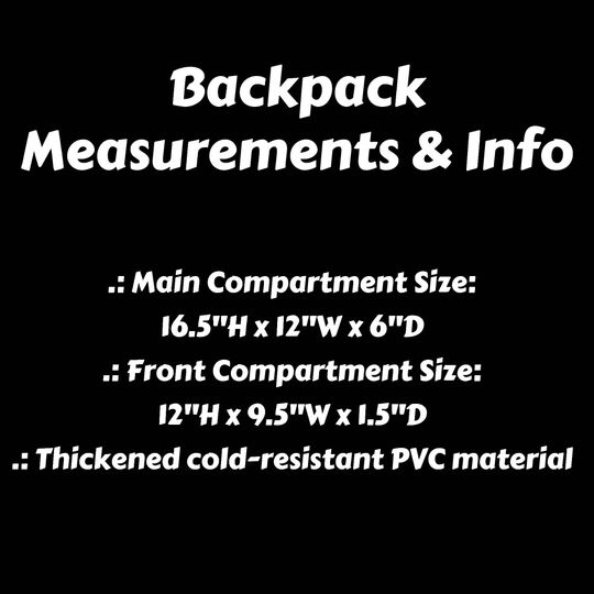 Mickey Ghosts Clear Backpack | 16 1/2 Clear Spooky Cute Backpack | Great for the Halloweentime Parks! |