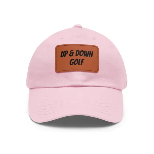 Dad Hat with Leather Patch