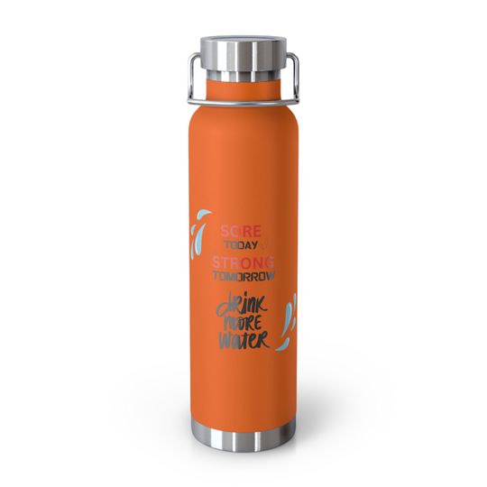 Drink Water Copper Vacuum Insulated Bottle