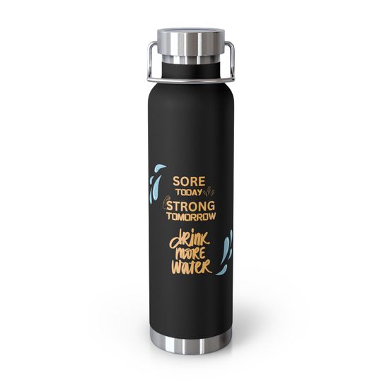 Drink Water Copper Vacuum Insulated Bottle