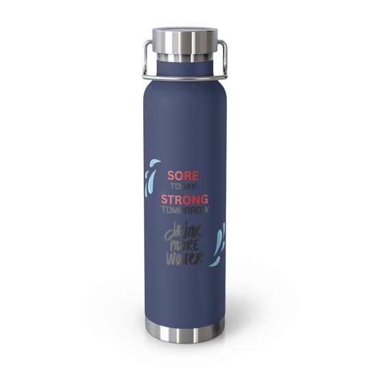 Drink Water Copper Vacuum Insulated Bottle
