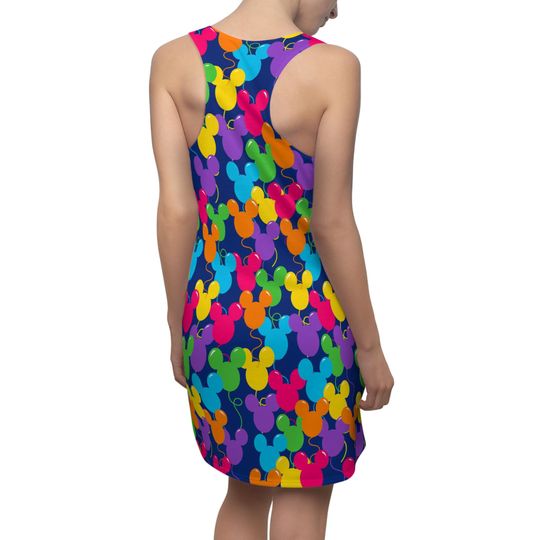 Mickey Ears Balloons - Women's Racerback Dress