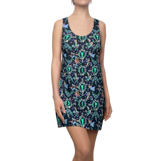 Garden Whimsy - Peter Pan - Women's Racerback Dress