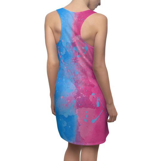 Pink or Blue Sleeping Beauty Inspired - Women's Racerback Dress
