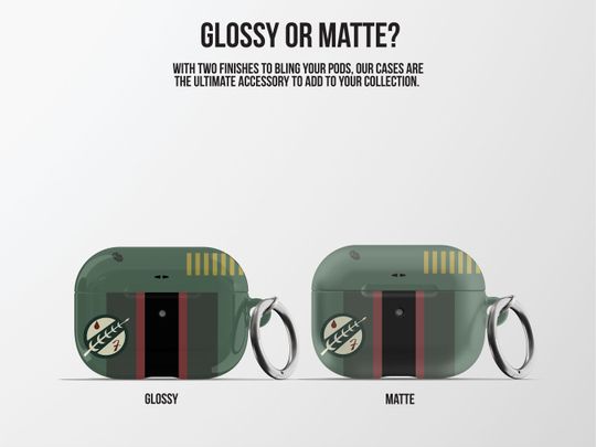 Boba Fett Stripes AirPods Case