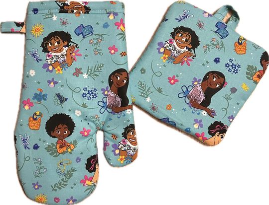 Encanto Oven mitt and Pot-Holder