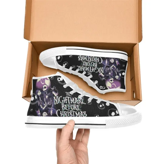 The Nightmare Before Christmas High Top Sneakers