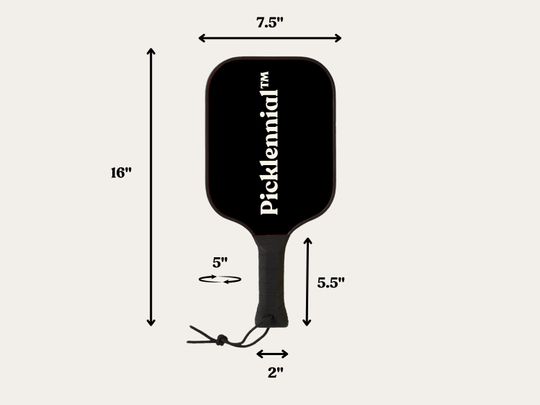 Pickleball Paddle - Retro Barbie Doll