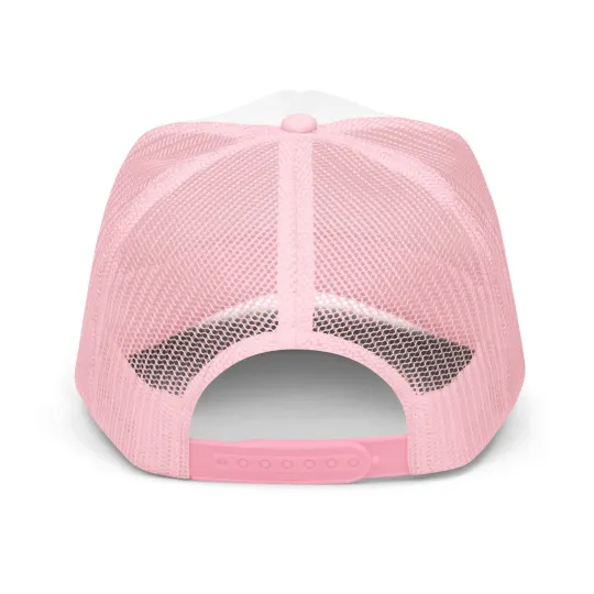 Palm Trees Embroidered Foam trucker hat