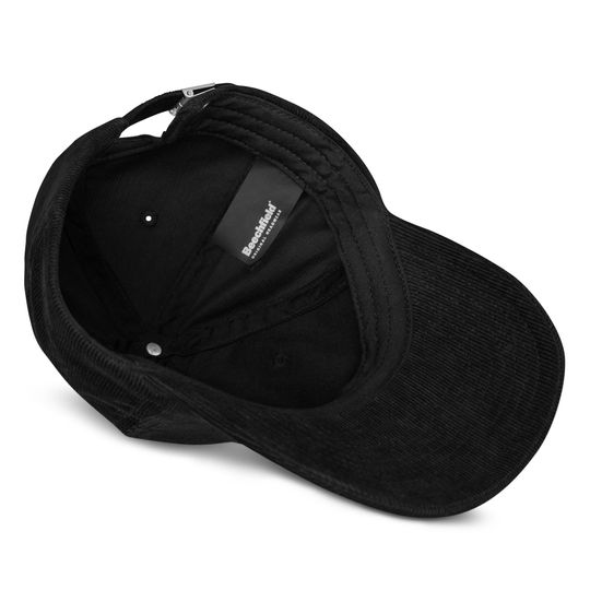 School of Fish Corduroy Hat, Embroidered Corduroy Dad Cap - Multiple Colors