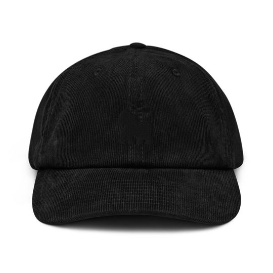 Gorilla Corduroy Hat, Embroidered Corduroy Dad Cap - Multiple Colors
