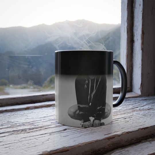 Jungkook BTS Color-Changing Mug, 11oz Coffee Cup