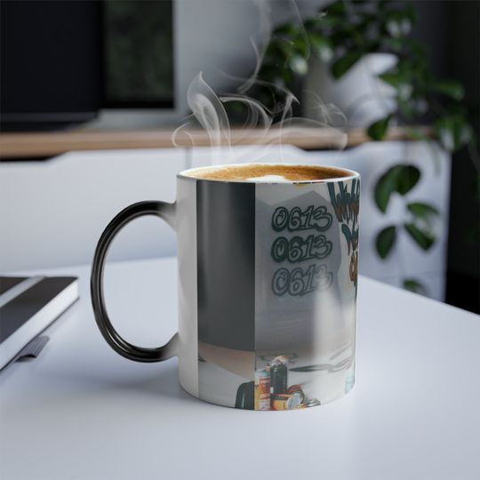 BTS Color Morphing Mug - Perfect Gift for ARMY