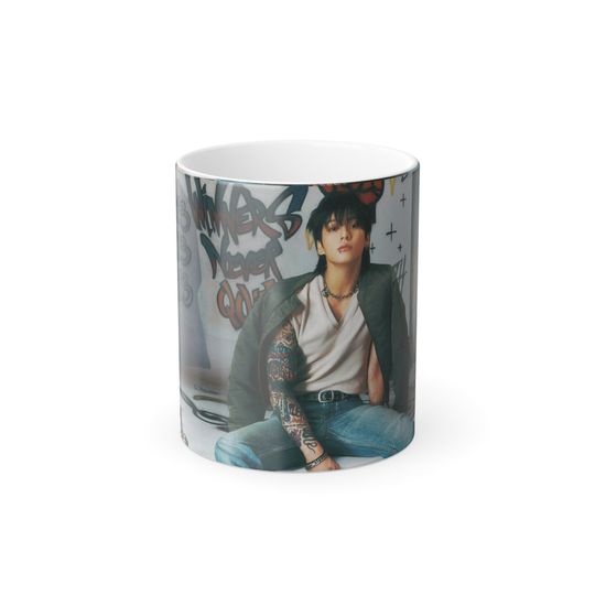 BTS Color Morphing Mug - Perfect Gift for ARMY