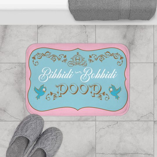 Bibbidi Bobbidi Bath mat