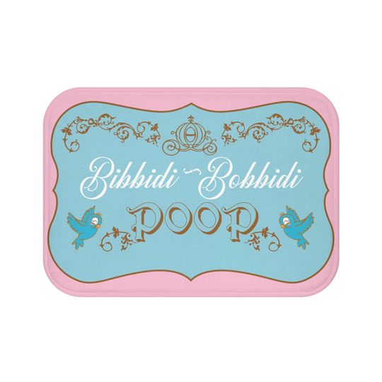 Bibbidi Bobbidi Bath mat