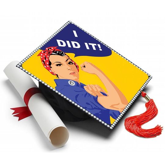 Grad Cap Topper I Did It  Graduation Caps