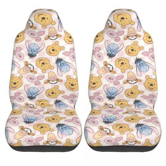 Winnie The Pooh Car Seat Covers Front Seats
