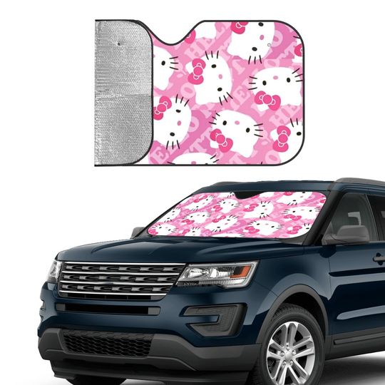 Hello Kitty Funny Car Sun Shades