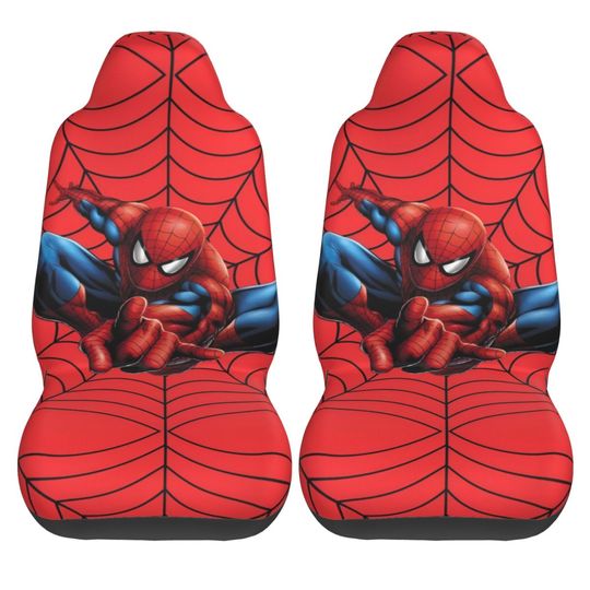 Spider Man Car Accessories Car Seat Covers