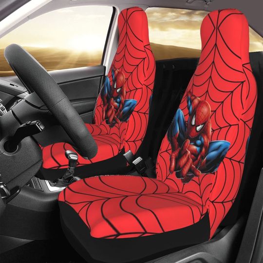 Spider Man Car Accessories Car Seat Covers