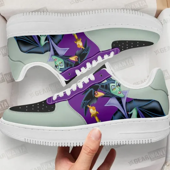 Maleficent Air Force Shoes Men Women Sneaker