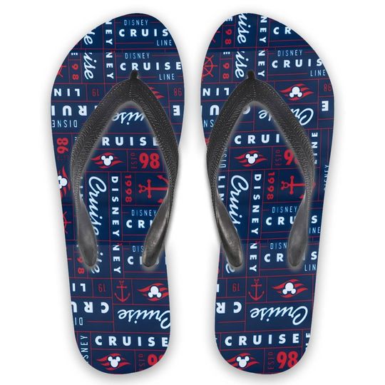 Disney Cruise Flip Flops, Summer Sandals, Beach Flip Flops