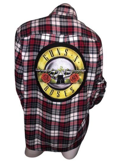 GUNS N ROSES Flannel Shirt