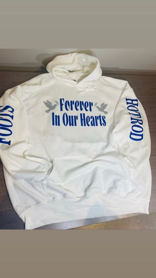 RIP- Rest In Peace Memorial 3D Hoodie (Front & Back)