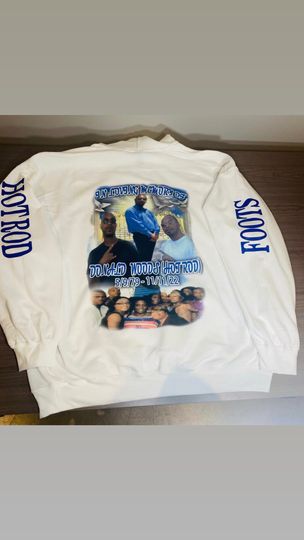 RIP- Rest In Peace Memorial 3D Hoodie (Front & Back)