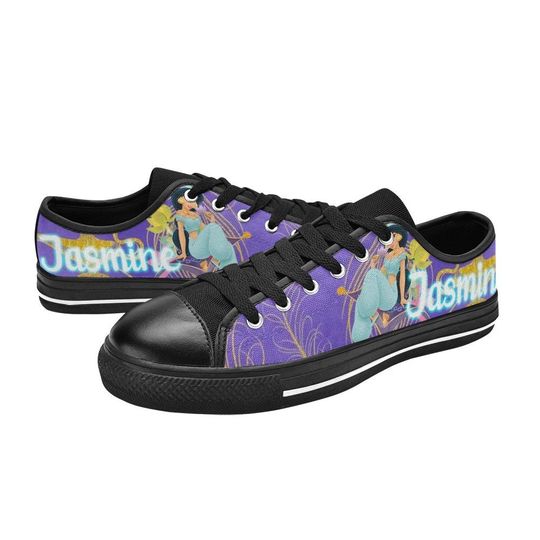 Princess Jasmine Aladdin LowTop Shoes