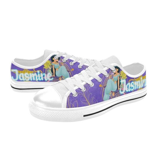 Princess Jasmine Aladdin LowTop Shoes