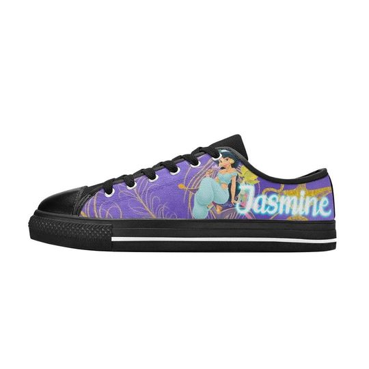 Princess Jasmine Aladdin LowTop Shoes