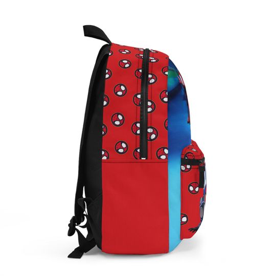 Kids' Personalized Spider Backpack with Custom Name - Durable & Lightweight