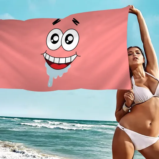 SpongeBob Microfiber Beach Towel