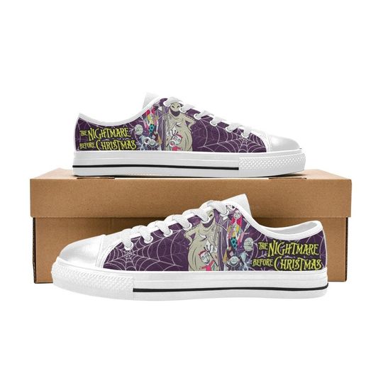 The Nightmare Before Christmas Custom Low Top Shoes