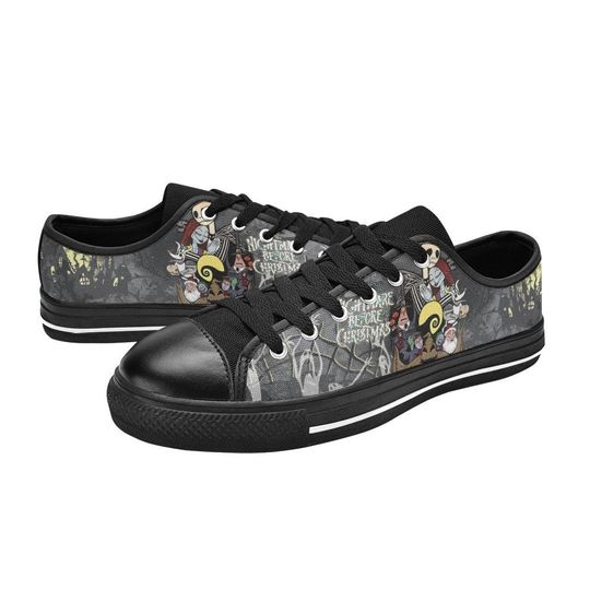 The Nightmare Before Christmas Custom Low Top Shoes