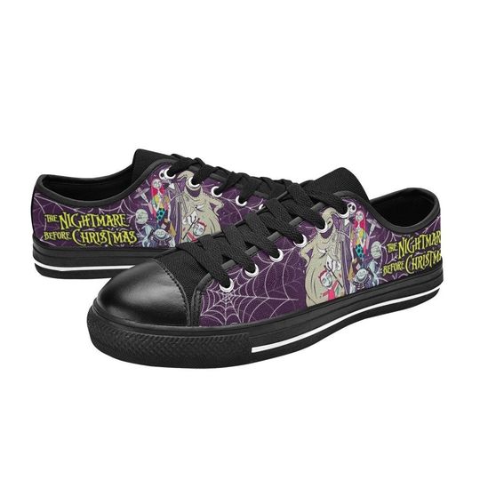 The Nightmare Before Christmas Custom Low Top Shoes