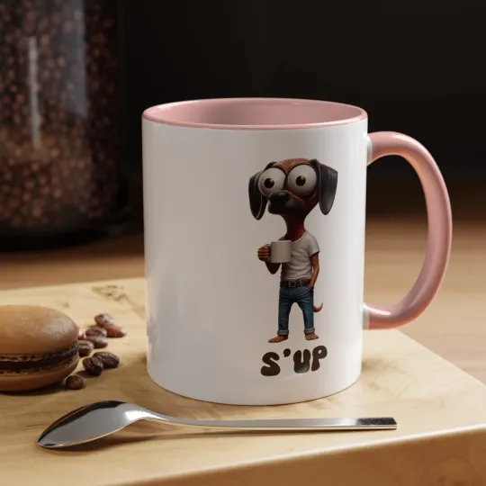 Funny Coffee Mug11oz S'up Co-Worker Job Site Gift Father's Day Dad Uncle Grandpa