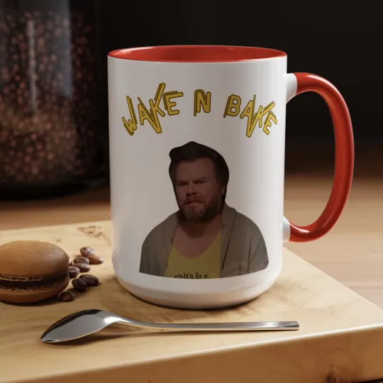 WAKE N BAKE  Coffee Mug (11, 15oz) Tyler Labine edition