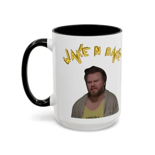 WAKE N BAKE  Coffee Mug (11, 15oz) Tyler Labine edition
