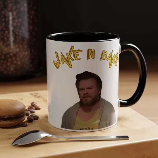 WAKE N BAKE  Coffee Mug (11, 15oz) Tyler Labine edition