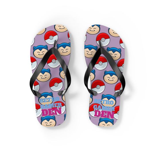 Packet monster Flip Flops