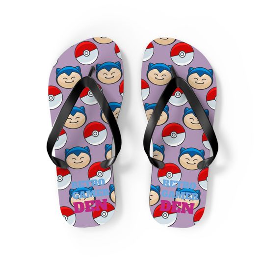 Packet monster Flip Flops
