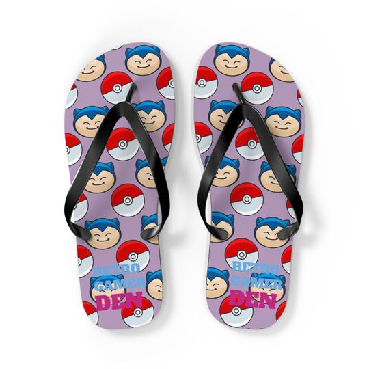 Packet monster Flip Flops