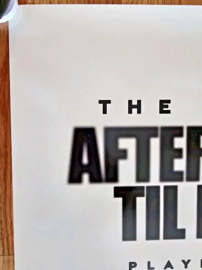 Weeknd After Hours Til Dawn 2025 Tour Poster Seattle 7/12/25