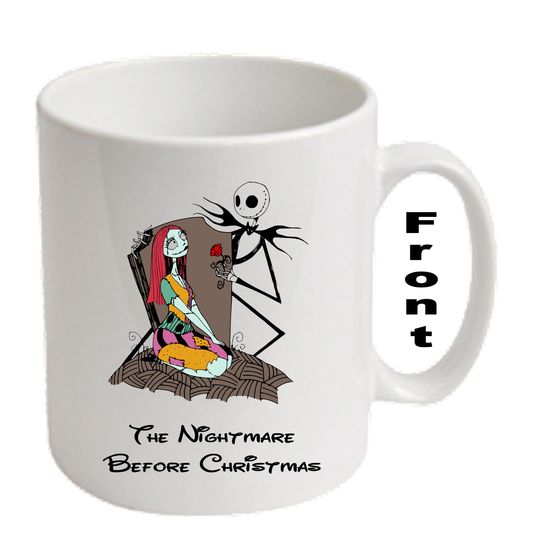 JACK & SALLY Mugs ~ The Nightmare Before Christmas Mugs