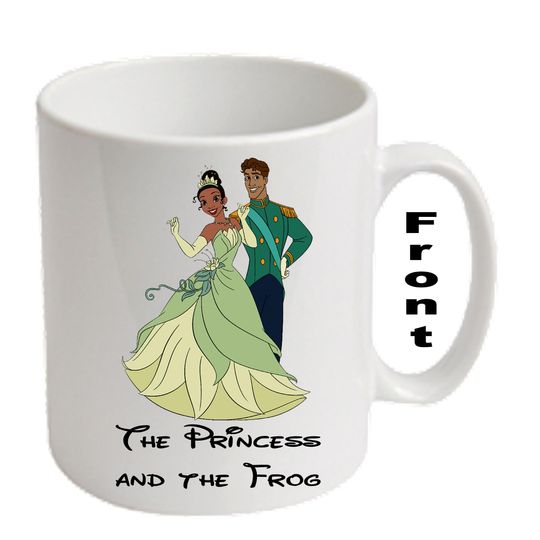 TIANA AND NAVEEN Mugs ~ The Princess & The Frog Mugs