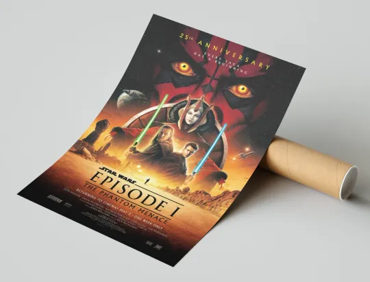 STAR WARS - The Phantom Menace Movie Poster