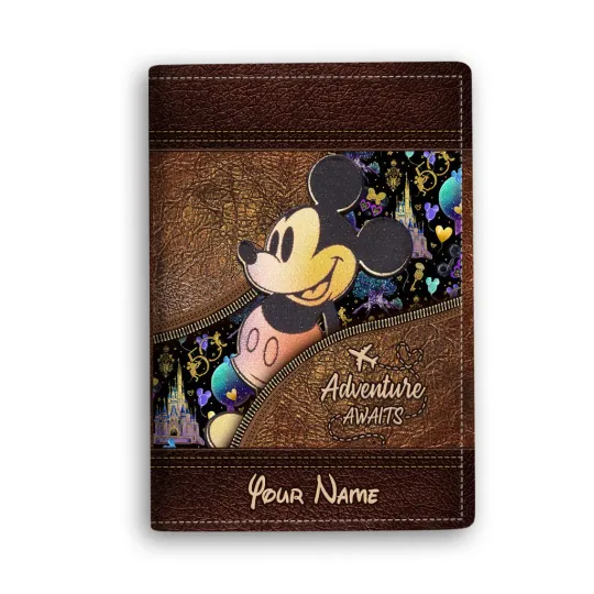 Magic Mouse Ears – Personalized Passport Holder